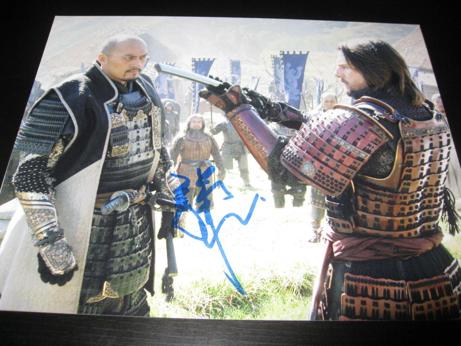 KEN WATANABE SIGNED AUTOGRAPH 8x10 PHOTO LAST SAMURAI PROMO IN PERSON ...