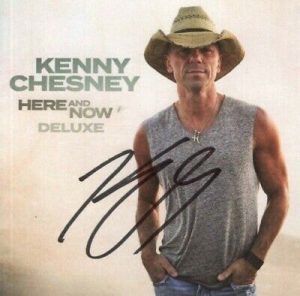 KENNY CHESNEY SIGNED AUTOGRAPHED HERE AND NOW DELUXE CD INSERT BOOKLET COLLECTIBLE MEMORABILIA