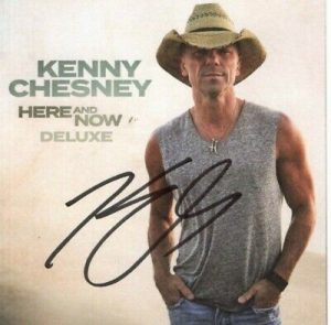 KENNY CHESNEY SIGNED CD BOOKLET INSERT W/ HOLOGRAM COA COLLECTIBLE MEMORABILIA