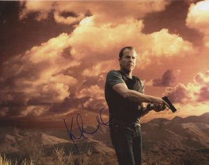 KIEFER SUTHERLAND SIGNED AUTOGRAPHED 24 JACK BAUER 11×14 PHOTO COLLECTIBLE MEMORABILIA