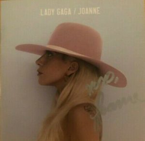 LADY GAGA SIGNED AUTOGRAPHED CD BOOKLET A STAR IS BORN JOANNE COLLECTIBLE MEMORABILIA