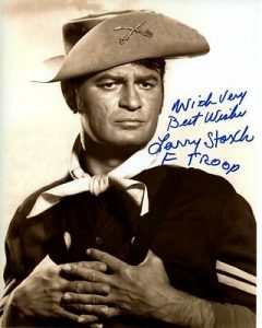 LARRY STORCH SIGNED AUTOGRAPHED F TROOP CPL. RANDOLPH AGARN PHOTO COLLECTIBLE MEMORABILIA