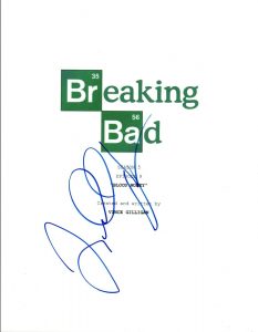 LAVELL CRAWFORD SIGNED AUTOGRAPHED BREAKING BAD “BLOOD MONEY” SCRIPT COA VD COLLECTIBLE MEMORABILIA