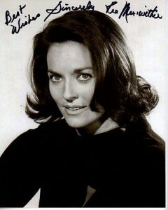 LEE MERIWETHER SIGNED AUTOGRAPHED PHOTO COLLECTIBLE MEMORABILIA