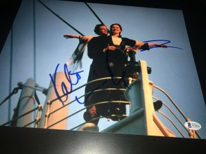 LEONARDO DICAPRIO KATE WINSLET SIGNED AUTOGRAPH 11×14 TITANIC ICONIC BECKETT G COLLECTIBLE MEMORABILIA