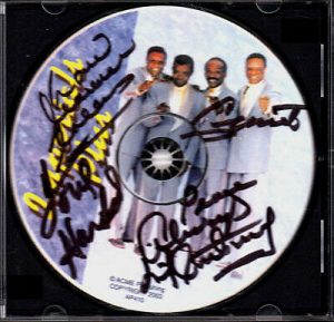 LITTLE ANTHONY & THE IMPERIALS AUTOGRAPHED SIGNED CD UACC CO AFTAL COLLECTIBLE MEMORABILIA
