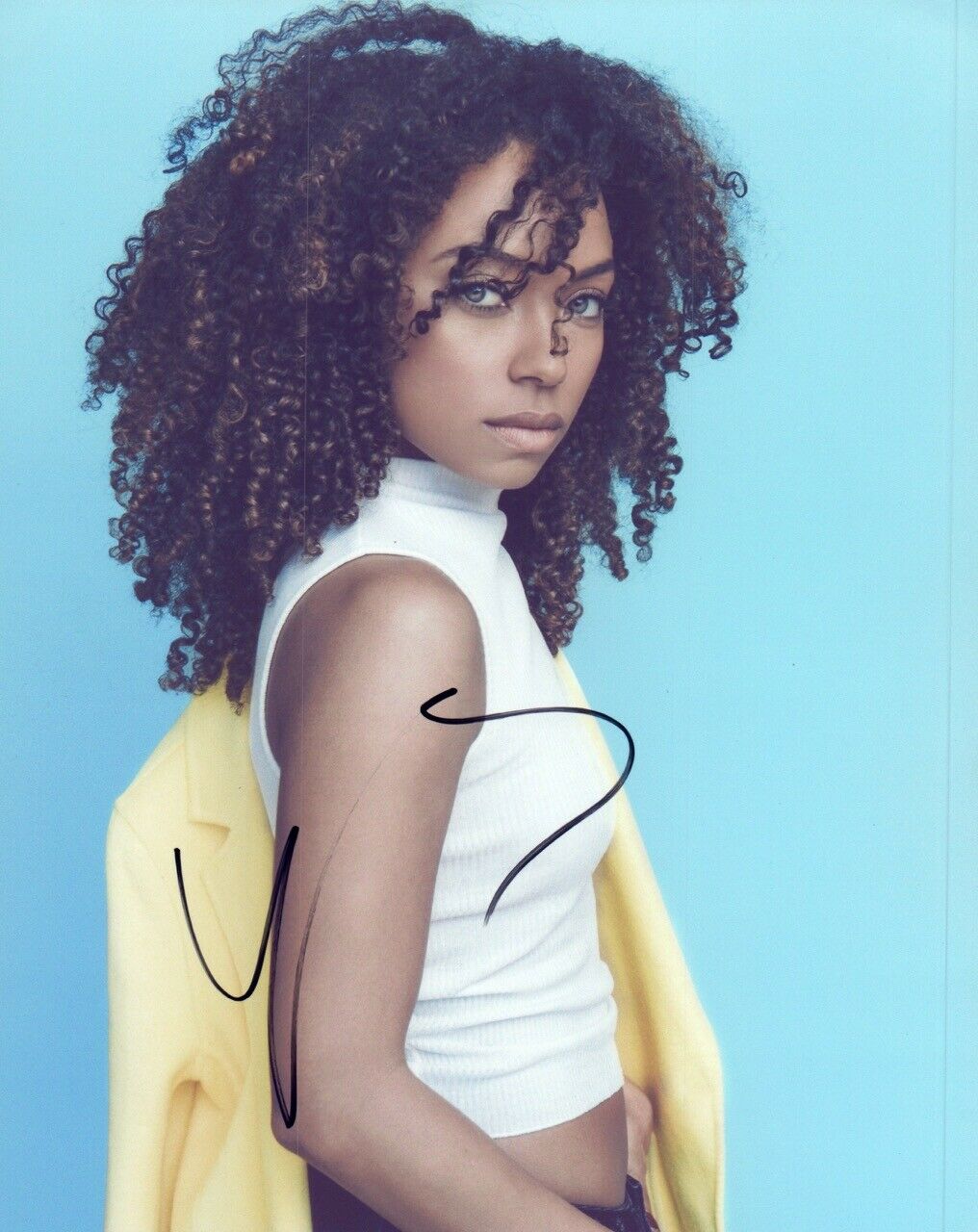 Logan Browning Signed Autographed 8x10 Photo DEAR WHITE PEOPLE Actress ...