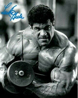 LOU FERRIGNO Signed Autographed BODYBUILDING BODYBUILDER Photo ...