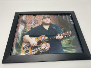 LUKE COMBS SIGNED AUTOGRAPH 11X14 PHOTO FRAMED WHAT YOU SEE WHAT YOU GET A ACOA  COLLECTIBLE MEMORABILIA