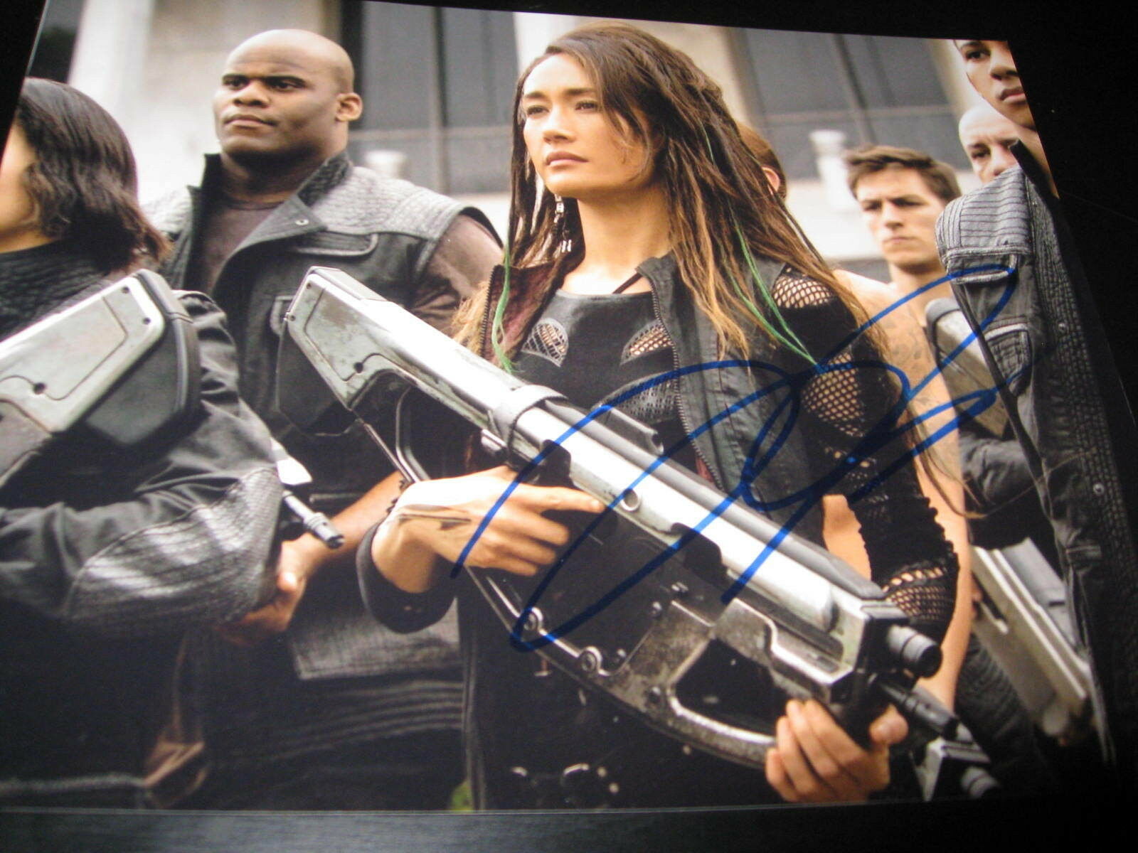 Maggie Q Signed Autograph 8x10 Photo Sexy Babe Bikini Die Hard