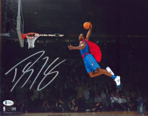 MAGIC DWIGHT HOWARD AUTHENTIC SIGNED 11×14 SUPERMAN PHOTO BAS WITNESSED COLLECTIBLE MEMORABILIA