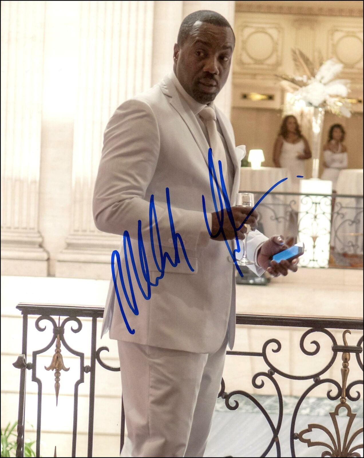 Malik Yoba Empire Autograph Signed Vernon Turner 8x10 Photo Acoa Collectible Memorabilia