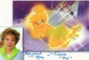 MARGARET KERRY SIGNED AUTOGRAPHED DISNEY PETER PAN TINKER BELL PHOTO COLLECTIBLE MEMORABILIA