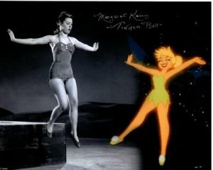 MARGARET KERRY SIGNED AUTOGRAPHED DISNEY PETER PAN TINKER BELL PHOTO COLLECTIBLE MEMORABILIA