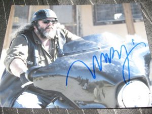 MARK BOONE JR SIGNED AUTOGRAPH 8×10 SONS OF ANARCHY IN PERSON LEATHER COA K COLLECTIBLE MEMORABILIA