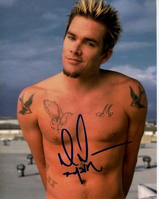 MARK MCGRATH Signed Autographed SHIRTLESS TATTOO Photo | Autographia