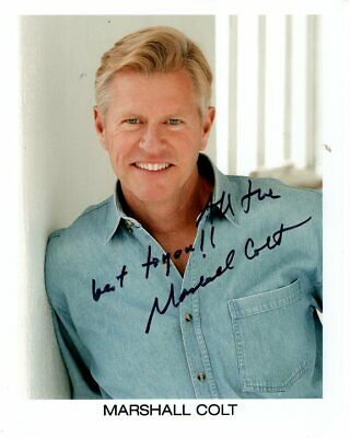 MARSHALL COLT SIGNED AUTOGRAPHED PHOTO COLLECTIBLE MEMORABILIA