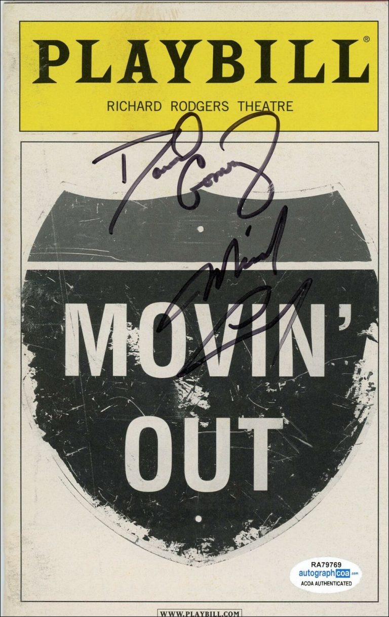 Autographed Broadway Cares Signed Posters & Memorabilia For Sale ...