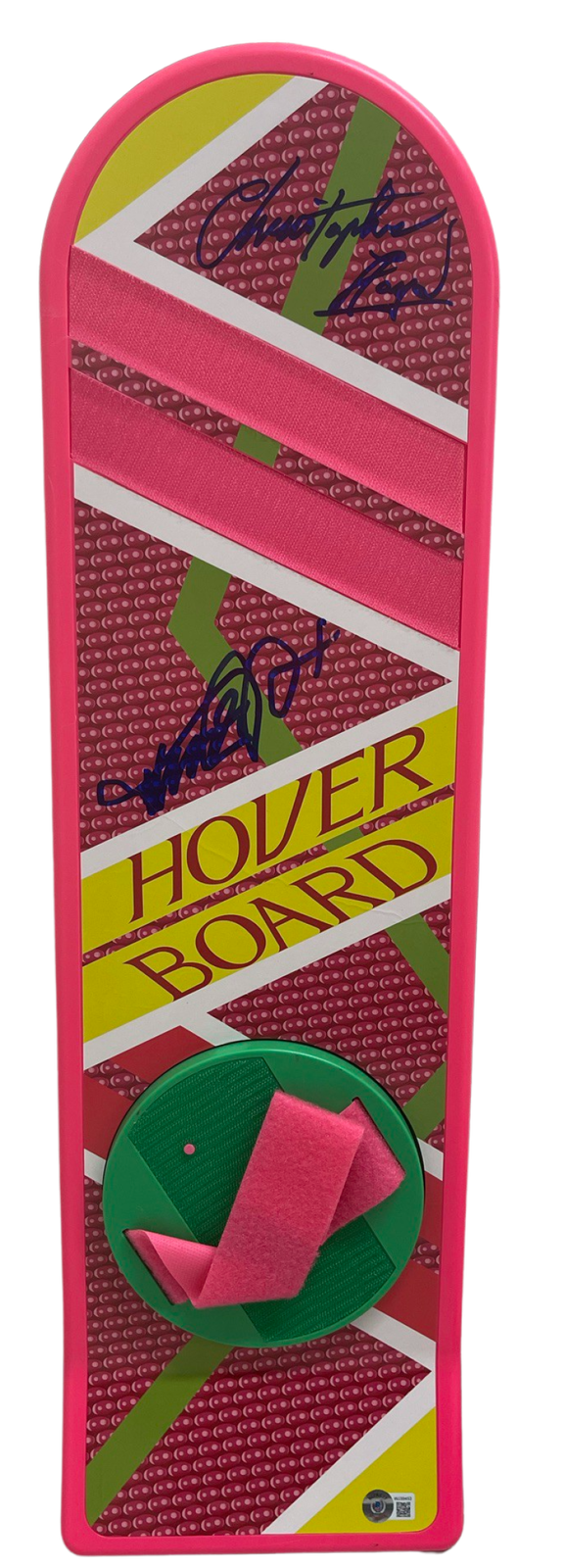 MICHAEL J FOX CHRISTOPHER LLOYD SIGNED BACK TO THE FUTURE HOVERBOARD ...