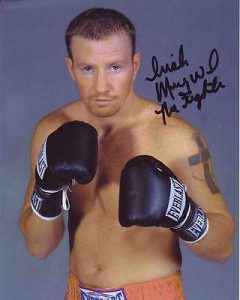 MICKY WARD SIGNED AUTOGRAPHED IRISH THE FIGHTER PHOTO COLLECTIBLE MEMORABILIA