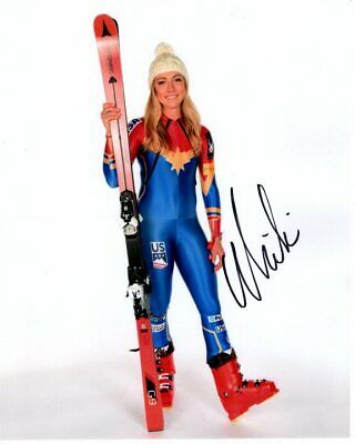 MIKAELA SHIFFRIN Signed Autographed USA OLYMPIC SKIER Photo | Autographia