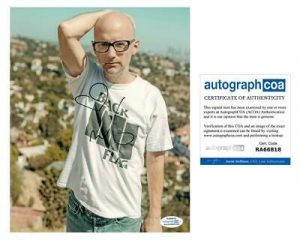 MOBY AUTOGRAPHED SIGNED 8×10 PHOTO HEART SKETCH ACOA COLLECTIBLE MEMORABILIA