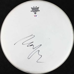 NEIL YOUNG AUTHENTIC SIGNED 15 INCH DRUMHEAD AUTOGRAPHED PSA/DNA #U52467 COLLECTIBLE MEMORABILIA