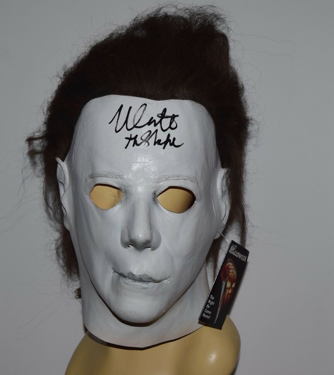 Nick Castle Signed Autograph Michael Myers Mask Halloween The Shape 