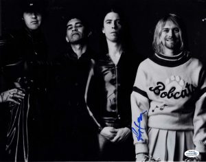 NIRVANA PAT SMEAR AUTOGRAPHED SIGNED 11×14 PHOTO FOO FIGHTERS GERMS ACOA COLLECTIBLE MEMORABILIA