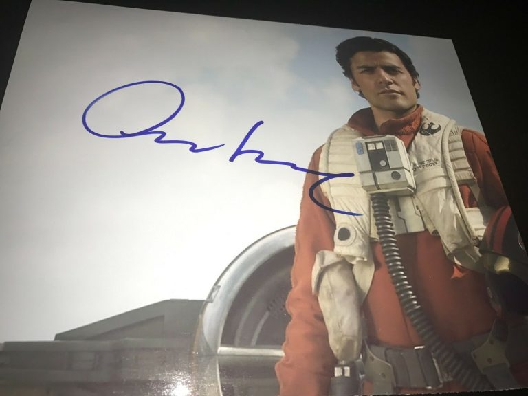 OSCAR ISAAC SIGNED AUTOGRAPH 8×10 THE LAST JEDI THE FORCE AWAKENS STAR WARS COA COLLECTIBLE MEMORABILIA