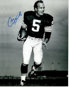 PAUL HORNUNG SIGNED AUTOGRAPHED NFL GREEN BAY PACKERS PHOTO COLLECTIBLE MEMORABILIA