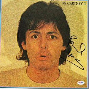 PAUL MCCARTNEY THE BEATLES SIGNED ALBUM COVER AUTO GRADED 10! PSA/DNA #U01344 COLLECTIBLE MEMORABILIA