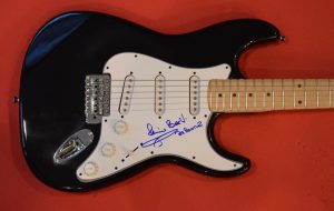 PETE BEST SIGNED AUTOGRAPHED ELECTRIC GUITAR THE BEATLES DRUMMER EXACT PROOF B COLLECTIBLE MEMORABILIA