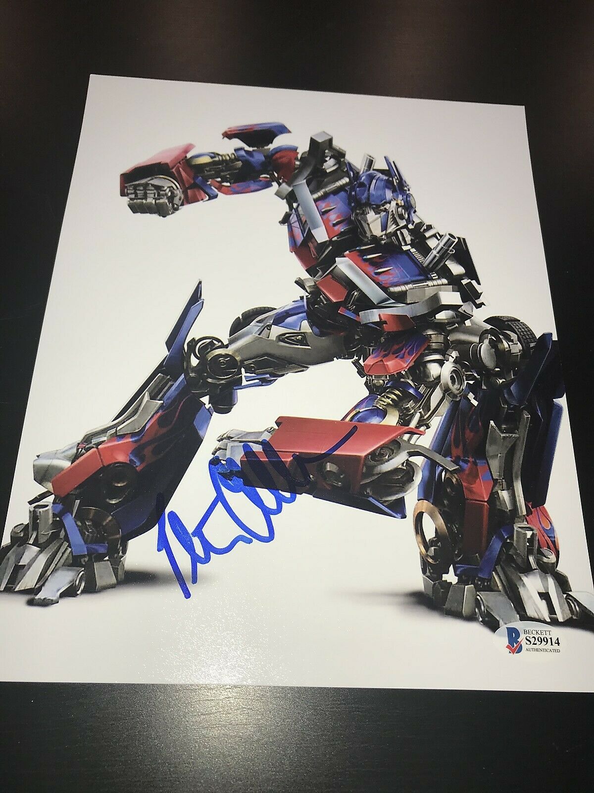 PETER CULLEN SIGNED AUTOGRAPH 8x10 TRANSFORMERS OPTIMUS PRIME COA AUTO ...