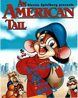 PHILLIP GLASSER autographed signed AN AMERICAN TAIL FIEVEL photo GREAT ...