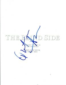 QUINTON AARON SIGNED AUTOGRAPHED THE BLIND SIDE FULL MOVIE SCRIPT COA VD COLLECTIBLE MEMORABILIA