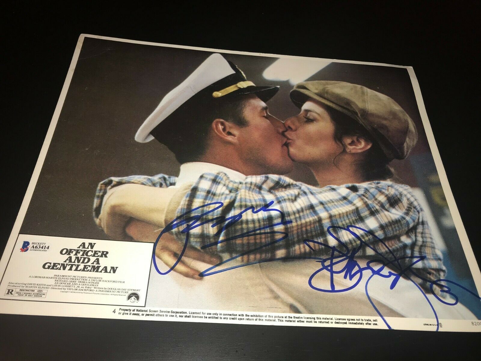 RICHARD GERE signed autographed photo COA Hologram