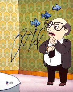 RICHARD KIND BIG MOUTH AUTHENTIC SIGNED 8×10 PHOTO AUTOGRAPHED BAS #E52856 COLLECTIBLE MEMORABILIA