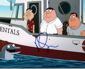 RICKY GERVAIS SIGNED AUTOGRAPHED 8×10 PHOTO FAMILY GUY THE OFFICE MUPPETS COA VD COLLECTIBLE MEMORABILIA