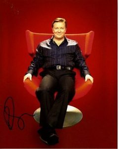 RICKY GERVAIS SIGNED AUTOGRAPHED PHOTO COLLECTIBLE MEMORABILIA