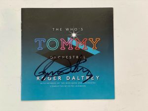 ROGER DALTREY SIGNED AUTOGRAPHED THE WHO TOMMY ORCHESTRAL CD BOOKLET BECKETT COA COLLECTIBLE MEMORABILIA