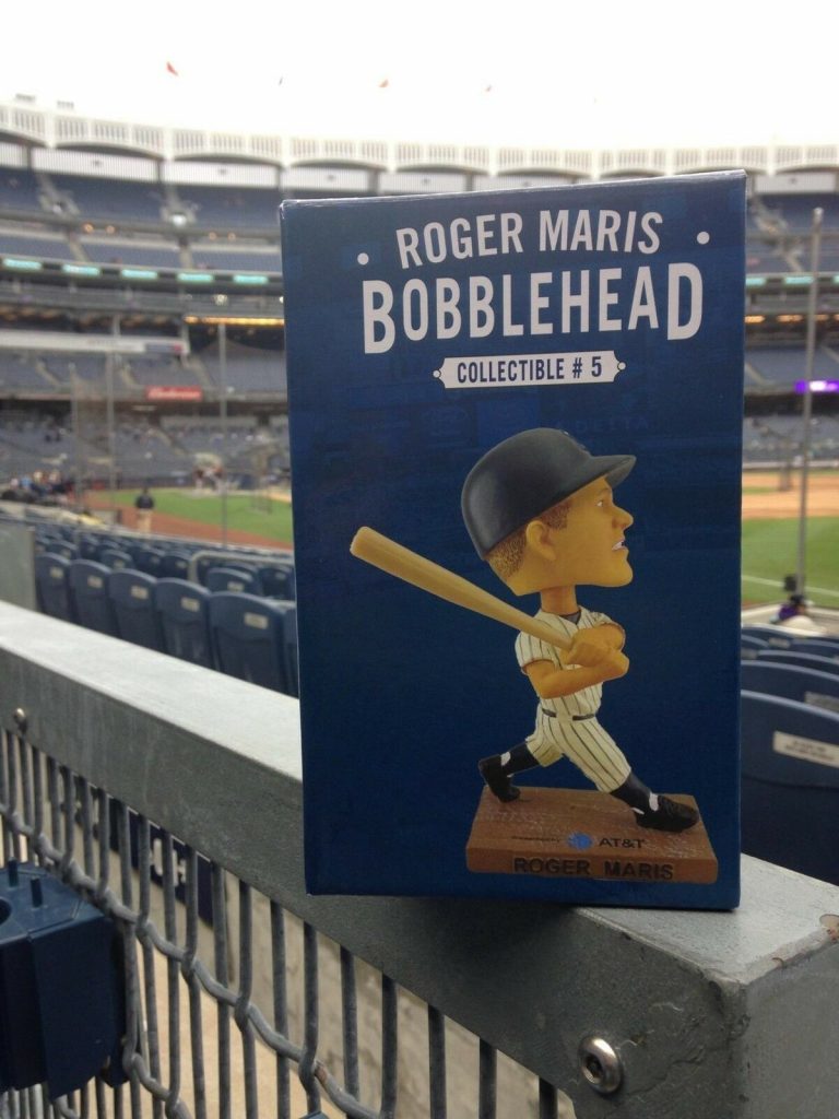 ROGER MARIS BOBBLEHEAD BOBBLE HEAD NEW YORK YANKEES RARE LIMITED