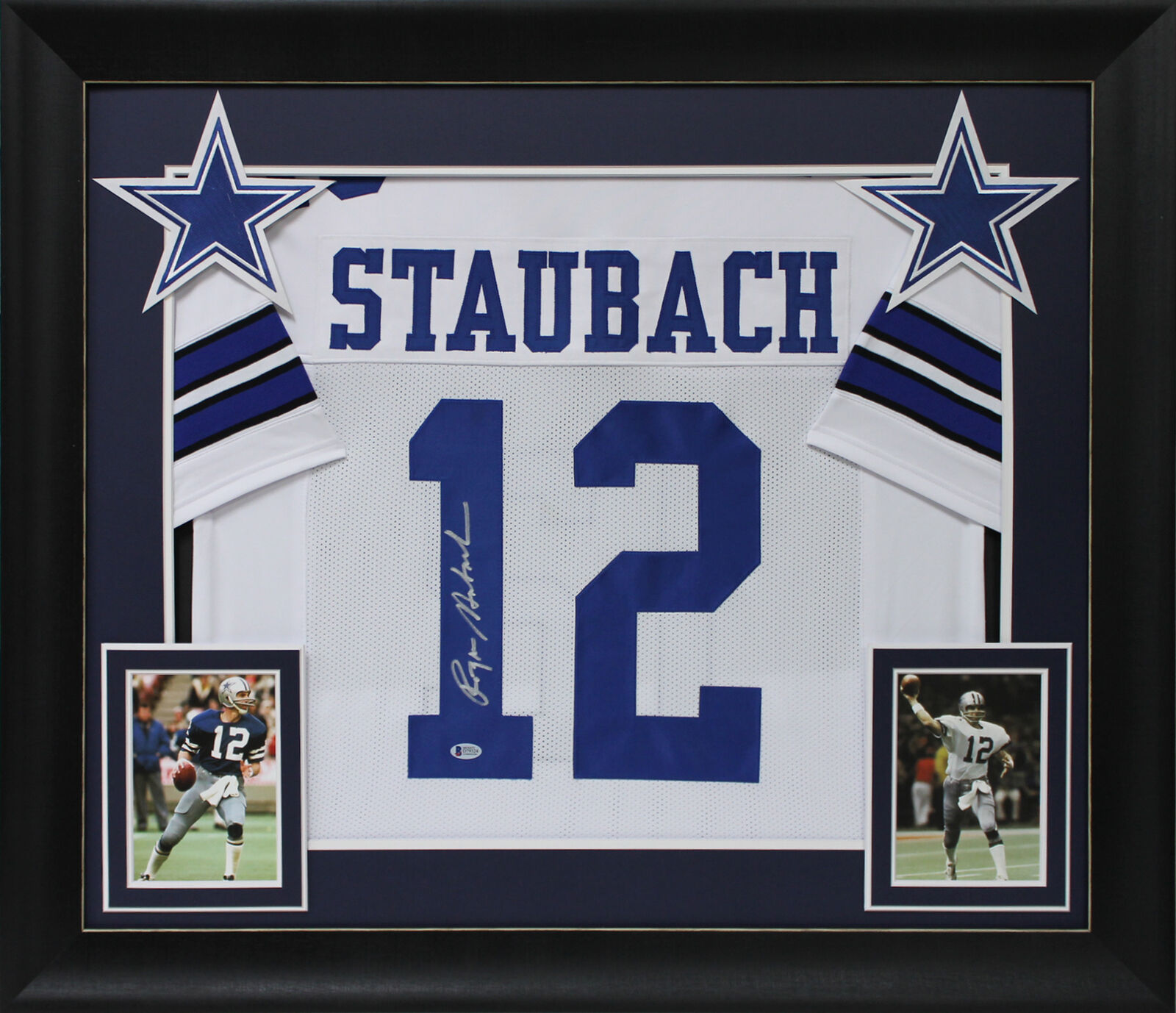 roger staubach signed jersey