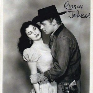 RUSSELL JOHNSON signed autographed LAW AND ORDER w/ RUTH HAMPTON photo