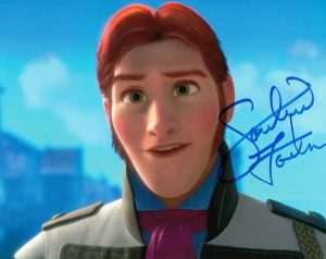 Elsa and Anna from Disney Frozen Movie 8x10" reprint signed photo RP 