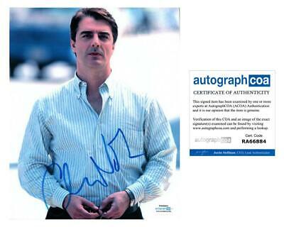 Sex And The City Mr. Big Autographed Signed 8x10 Photo Chris North ACOA