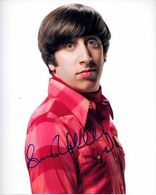 SIMON HELBERG SIGNED AUTOGRAPHED THE BIG BANG THEORY HOWARD WOLOWITZ PHOTO COLLECTIBLE MEMORABILIA