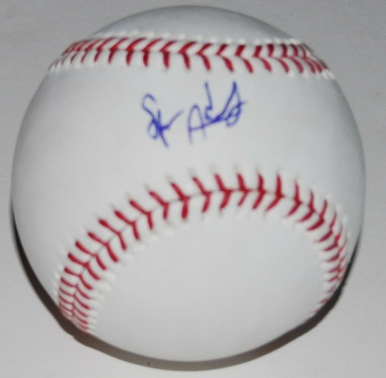 SPENCER ADAMS SIGNED OML BASEBAL *CHICAGO WHITE SOX* AUTOGRAPHED W/COA  COLLECTIBLE MEMORABILIA