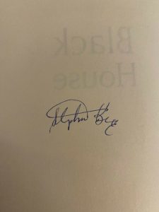 STEPHEN KING SIGNED AUTOGRAPHED BLACK HOUSE HARDCOVER BOOK FIRST EDITION COLLECTIBLE MEMORABILIA