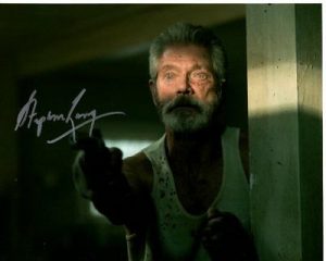 STEPHEN LANG SIGNED AUTOGRAPHED DON’T BREATHE THE BLIND MAN PHOTO COLLECTIBLE MEMORABILIA